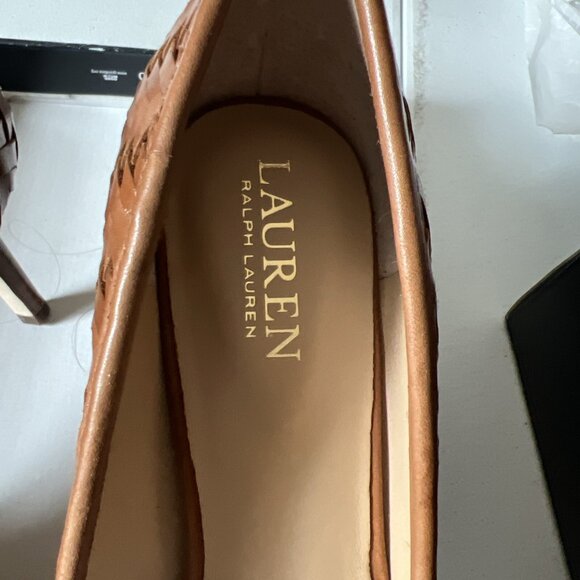 Lauren Ralph Lauren Womens Lanette Woven Pointed Toe Heels Shoes - Picture 6 of 9